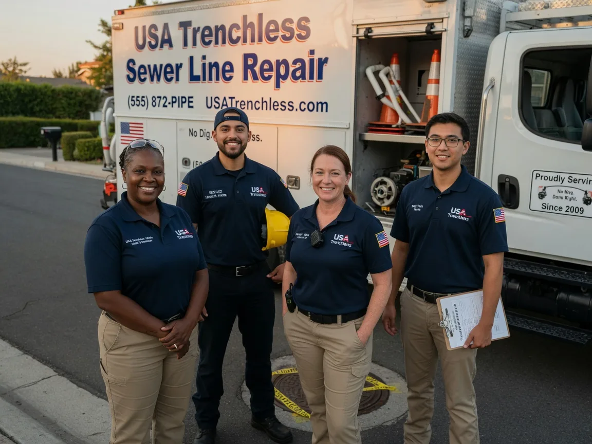 Sewer Line Repair company in Hustle, VA